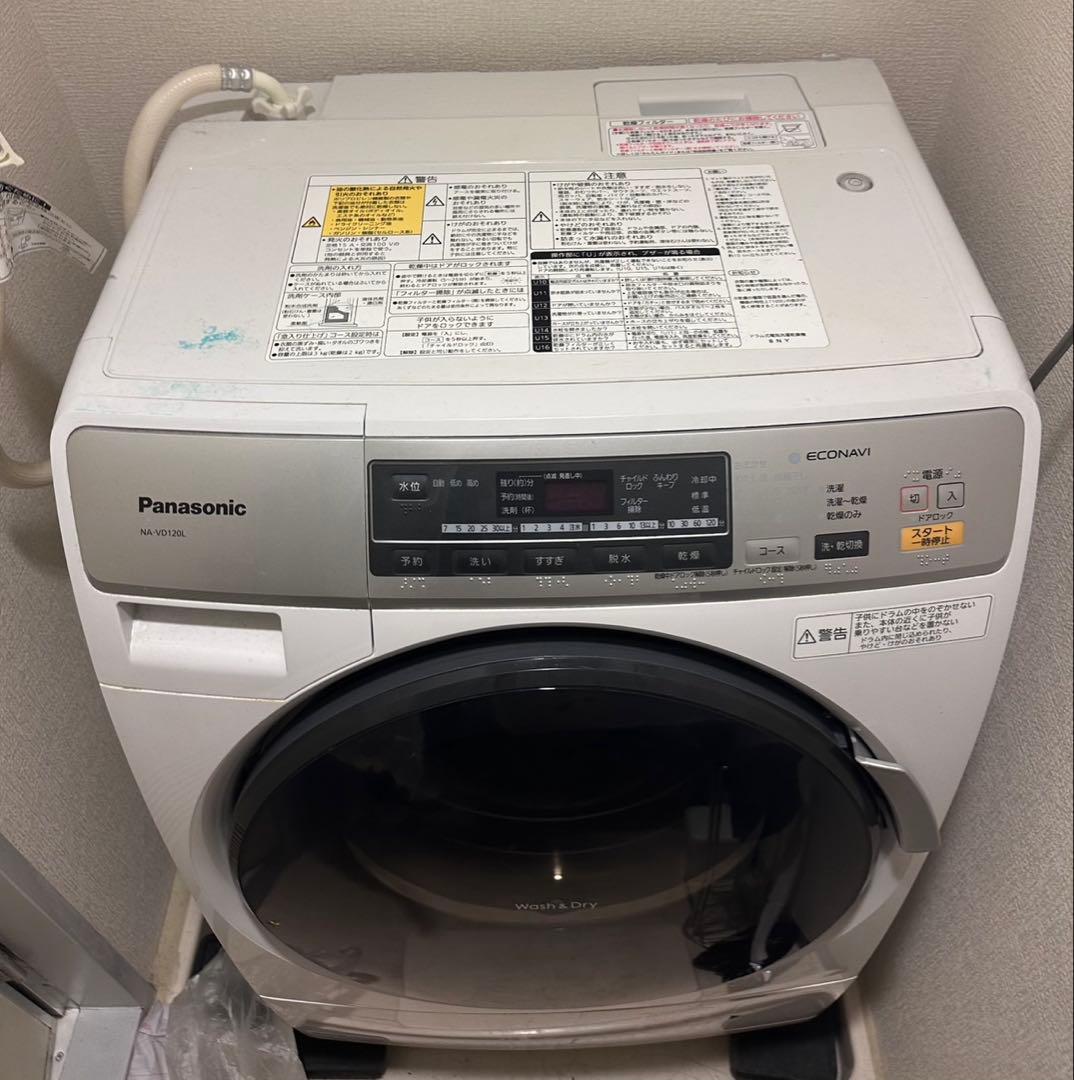 ★激安★Panasonic NA-VD120L 2013年製ドラム式洗濯機 本体