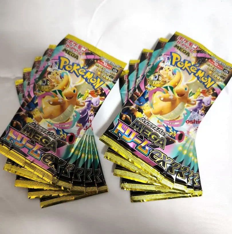 ポケモンカード ニンジャスピナーBOXとメガドリーム10パック