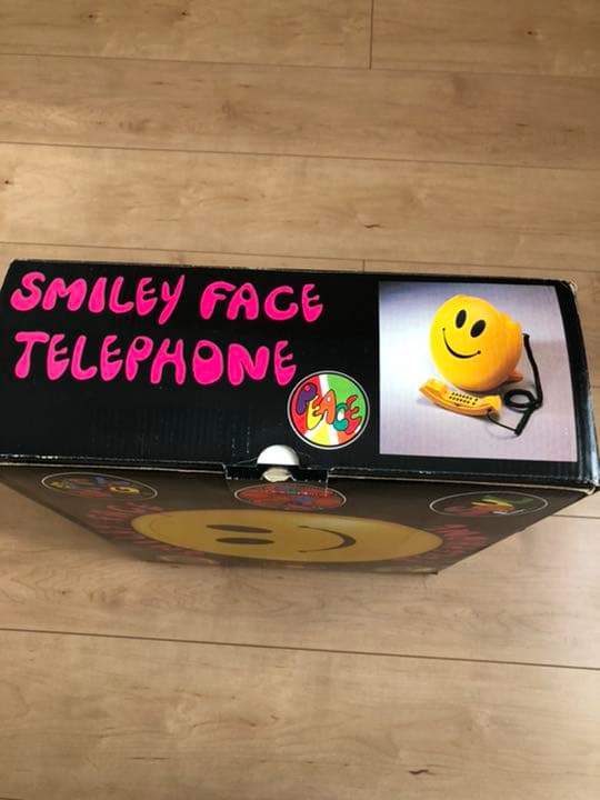 アンティーク雑貨　スマイル　電話　USA製