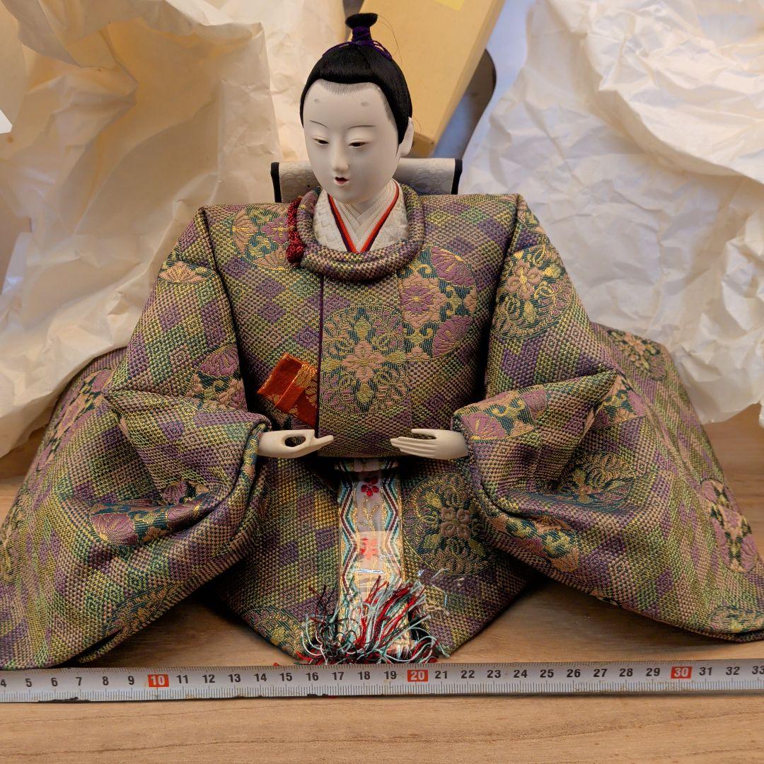 京雛親王 人形 箱付き