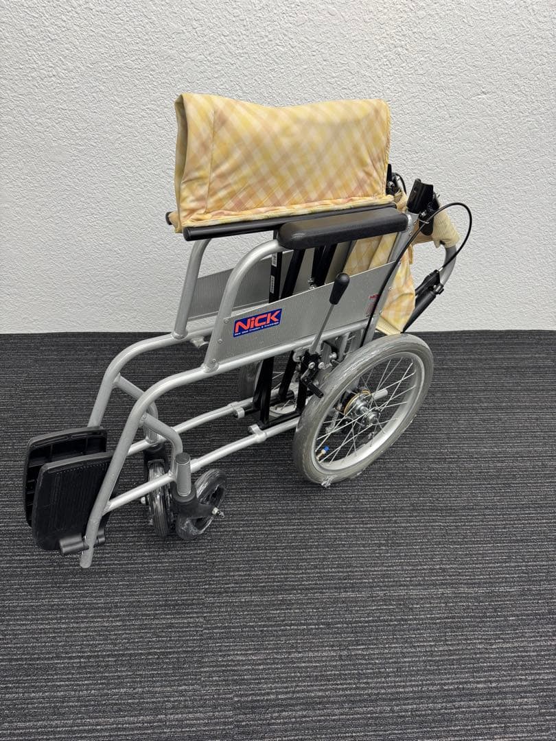 MIKI ミキ　介助用車いす　車椅子　ニック　NKC-1 軽量　介護用品