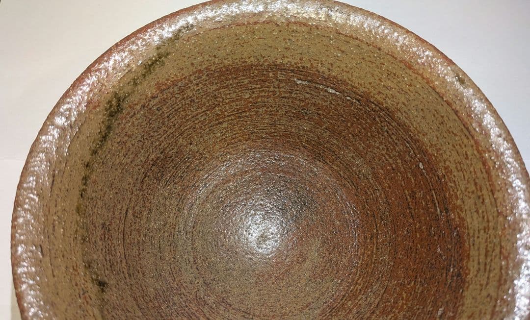 『熊谷保興』上野焼　熊谷本窯　共箱　茶碗　茶道具抹茶茶碗　表千家