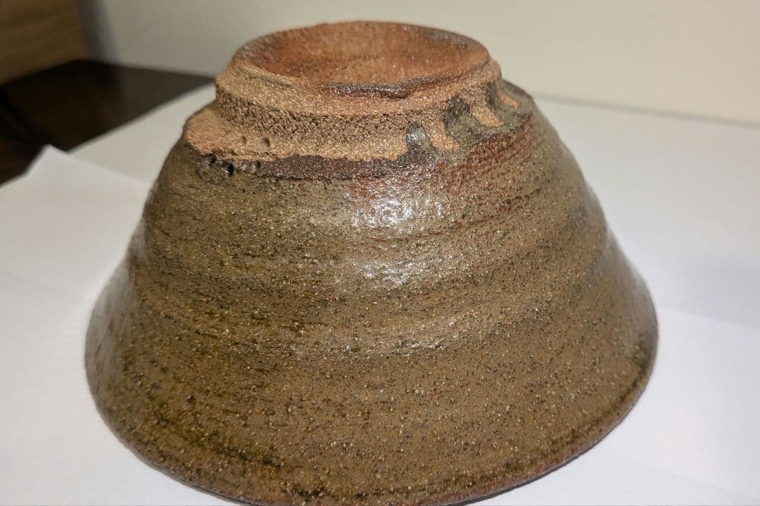 『熊谷保興』上野焼　熊谷本窯　共箱　茶碗　茶道具抹茶茶碗　表千家