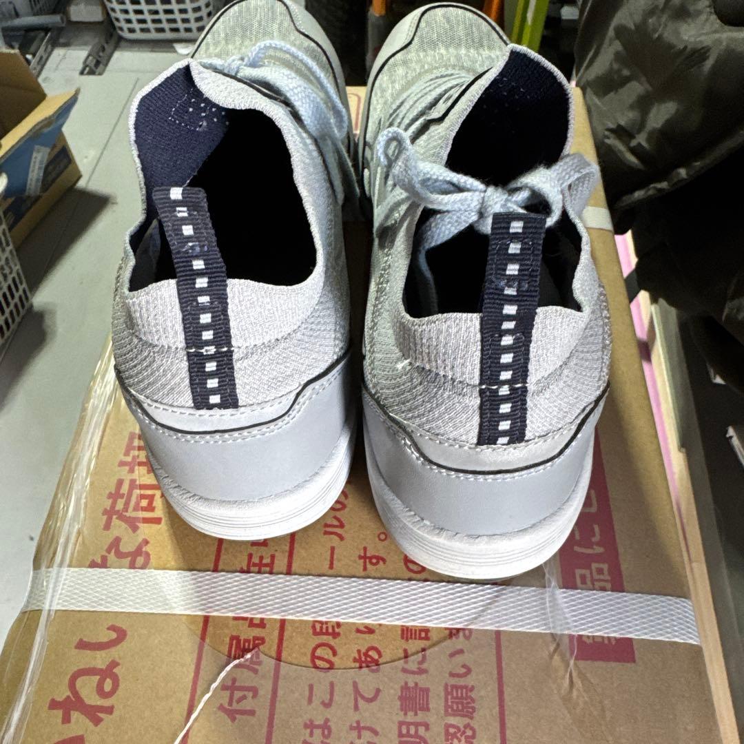 asics グレー 安全靴　新品未使用　26cm