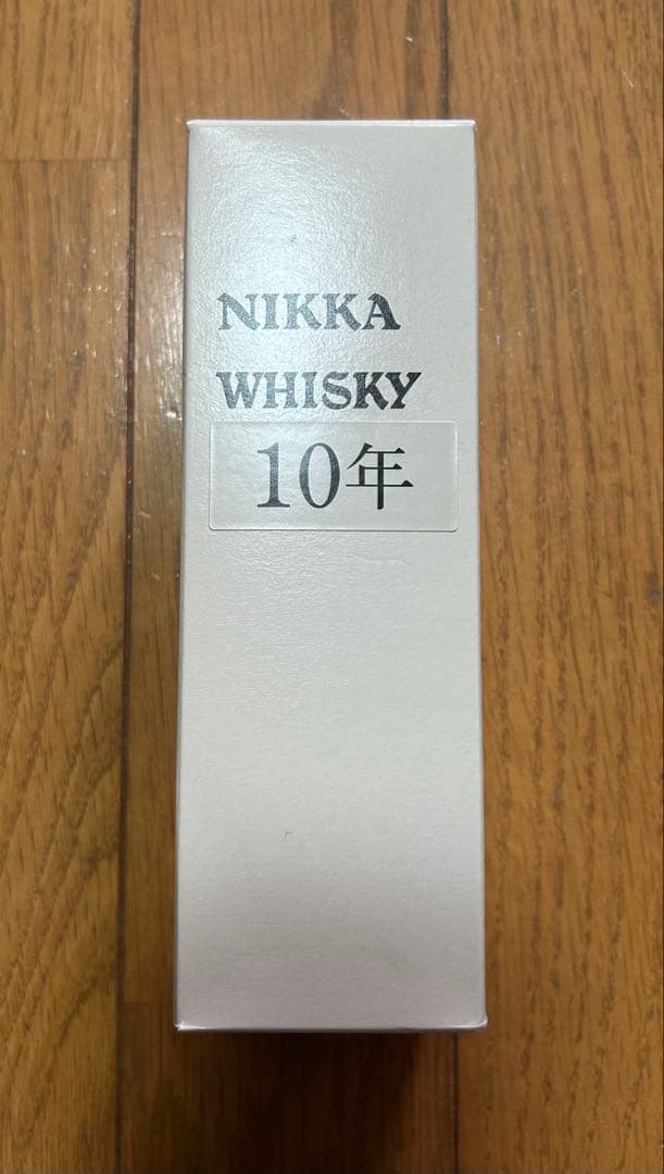 未開封　ニッカ　シングルカスク　モルトウィスキー　10年　180ml 仙台宮城峡
