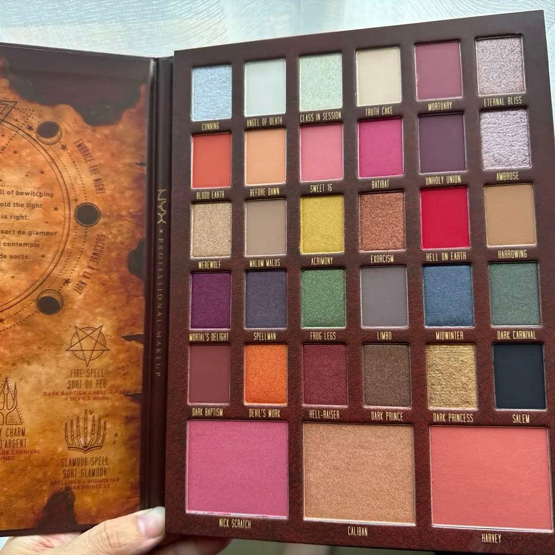 【美品】NYX コラボアイシャドウパレット