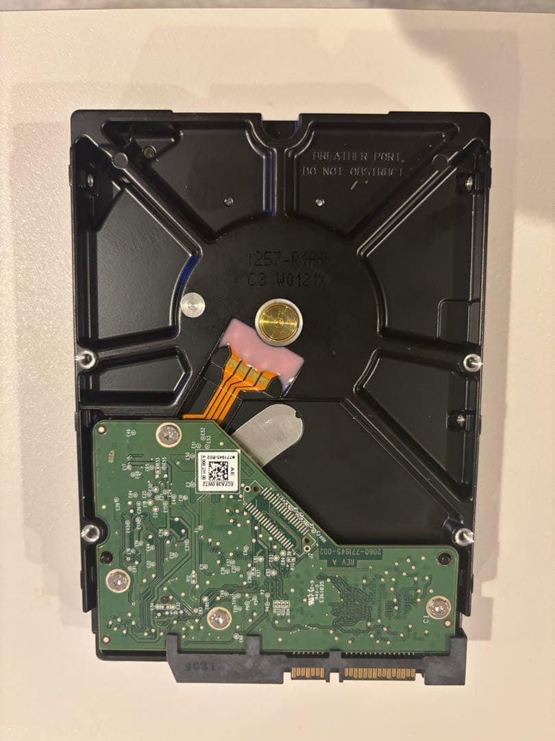 外付けハードディスク・ドライブ Western Digital WD Purple 3TB HDD