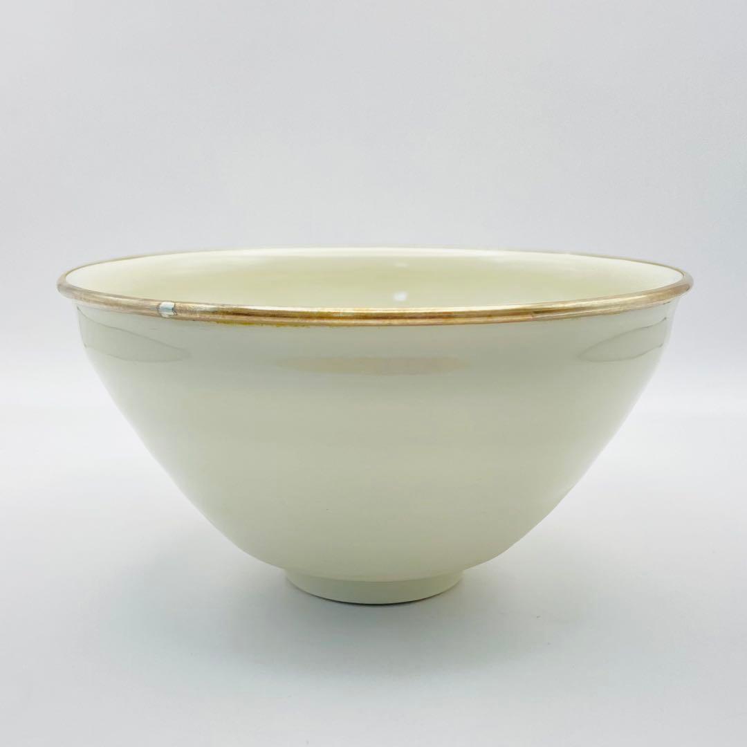 天目茶碗 白天目　桶谷定一　共箱入　茶道具　茶盌　茶器　京焼　伝統工芸品