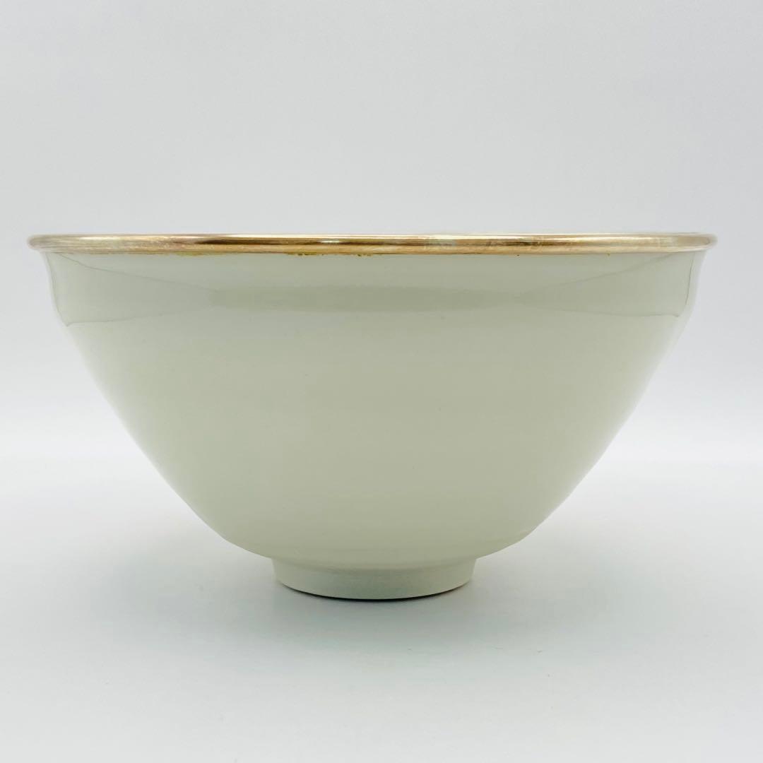 天目茶碗 白天目　桶谷定一　共箱入　茶道具　茶盌　茶器　京焼　伝統工芸品