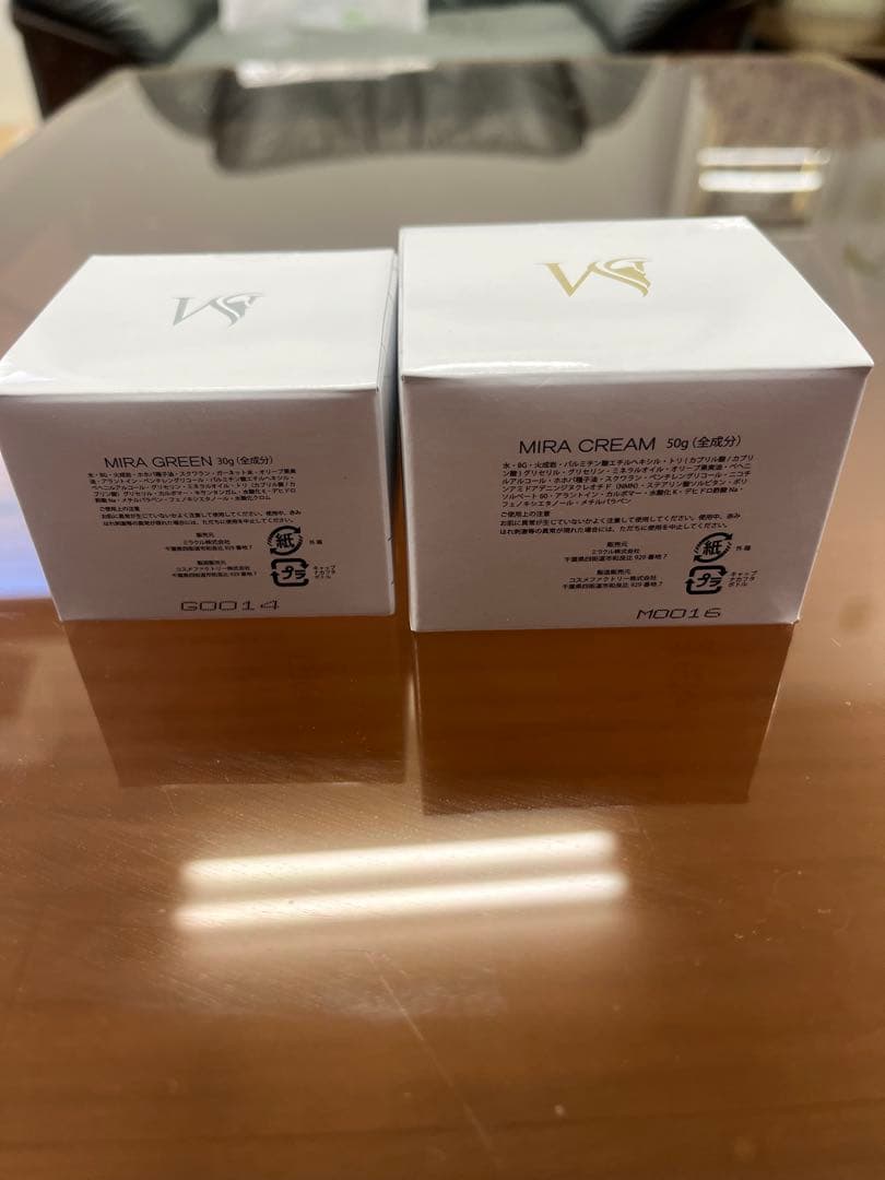 【新品・未使用】MIRA CREAM &MIRA GREEN