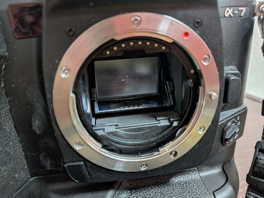 ジャンク MINOLTA α-7・VC-7・レンズAPO TELE ZOOMほか
