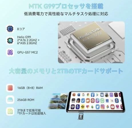 新品8.4インチ通話可能タブレット(シリーズ最上級機種)
