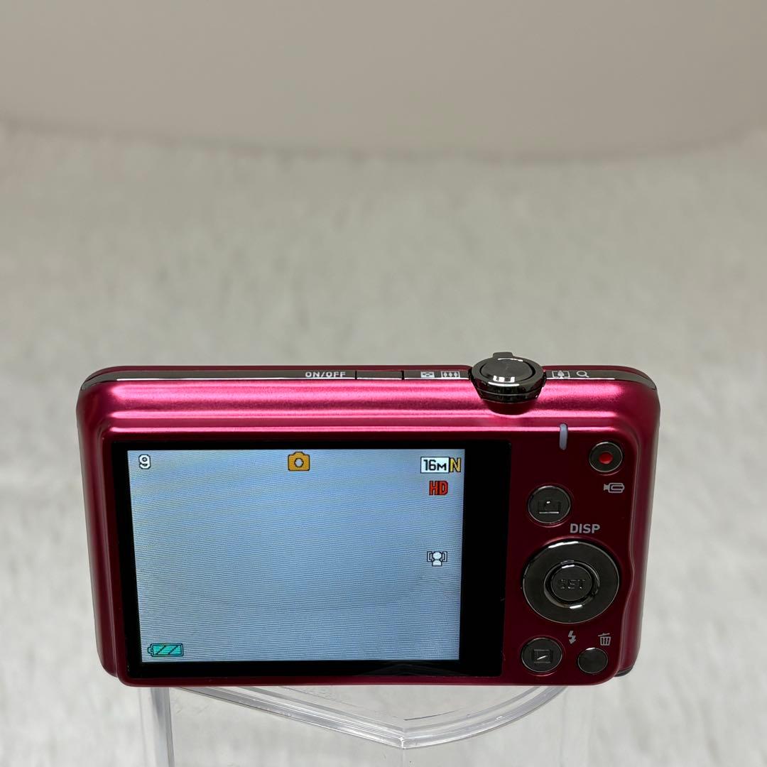 美品　CASIO カメラ　エクシリム　EX-Z900 レッドコンデジ　動作品