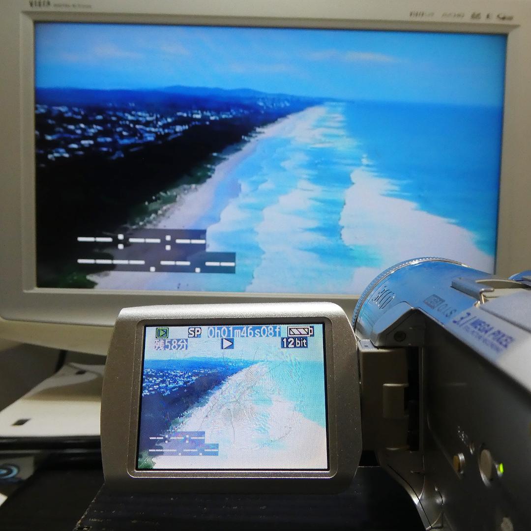 動作良好 パナソニック NV-GS250 MiniDVビデオDVDダビングに最適