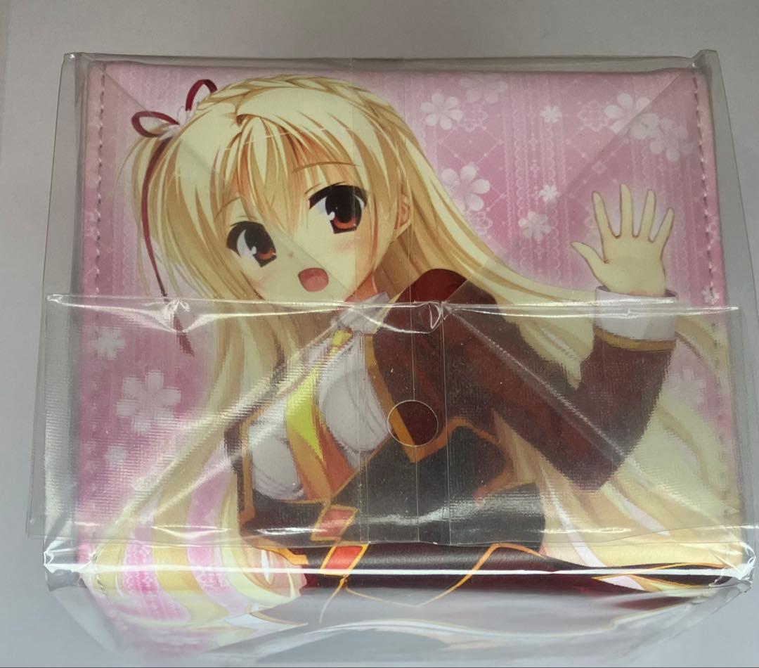 合皮製デッキケース ゆずソフト 天色*アイルノーツ「シャーリィ・ウォリック」