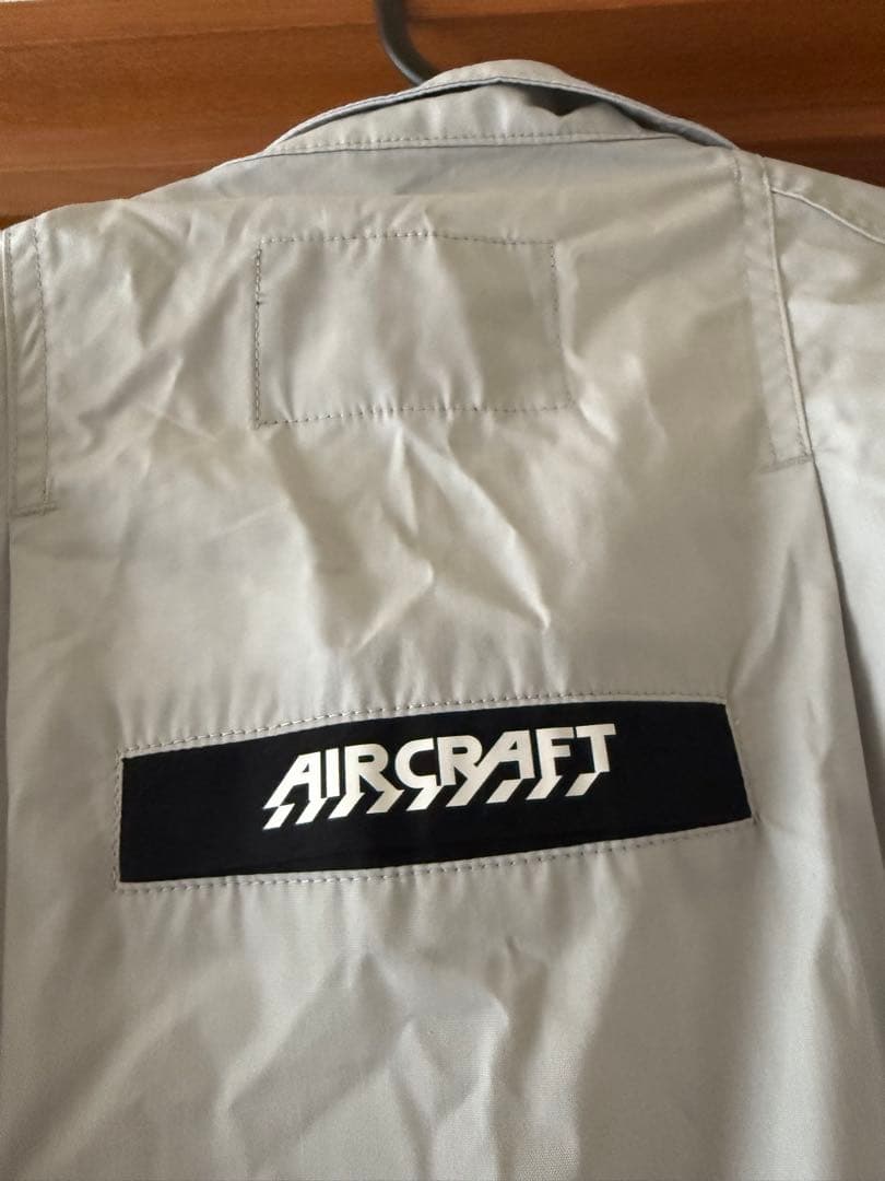 新品未使用！AIRCRAFT半袖空調服、バッテリー、ファン3点セット