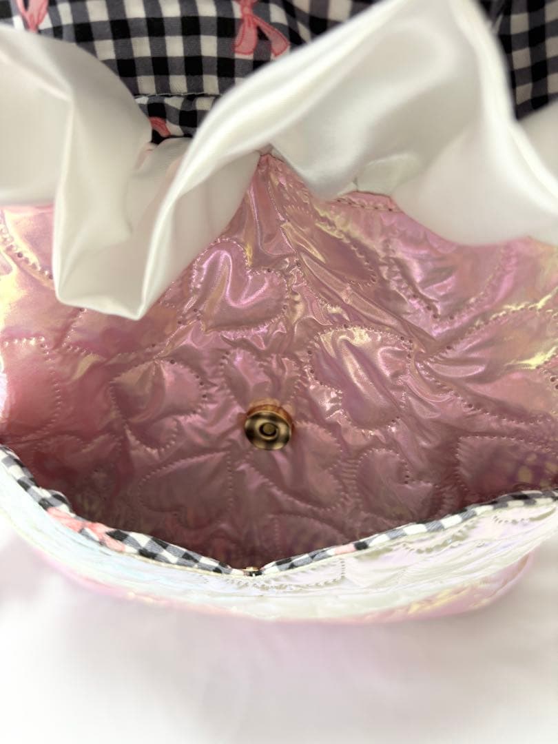 ゆ*ら様 コヤンイサムチョン　ハンドメイド　ワンハンドル巾着バッグ　ルミちゃん