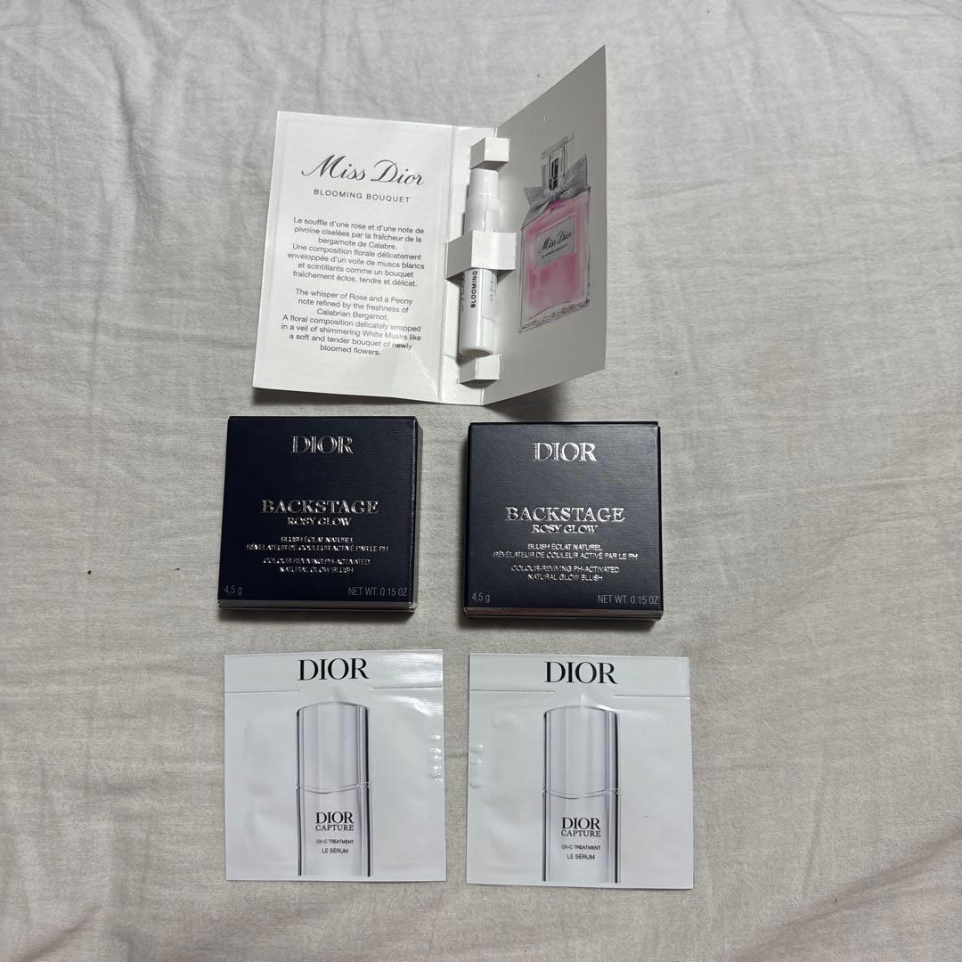 Dior Miss Dior & BACKSTAGE パウダーチーク セット