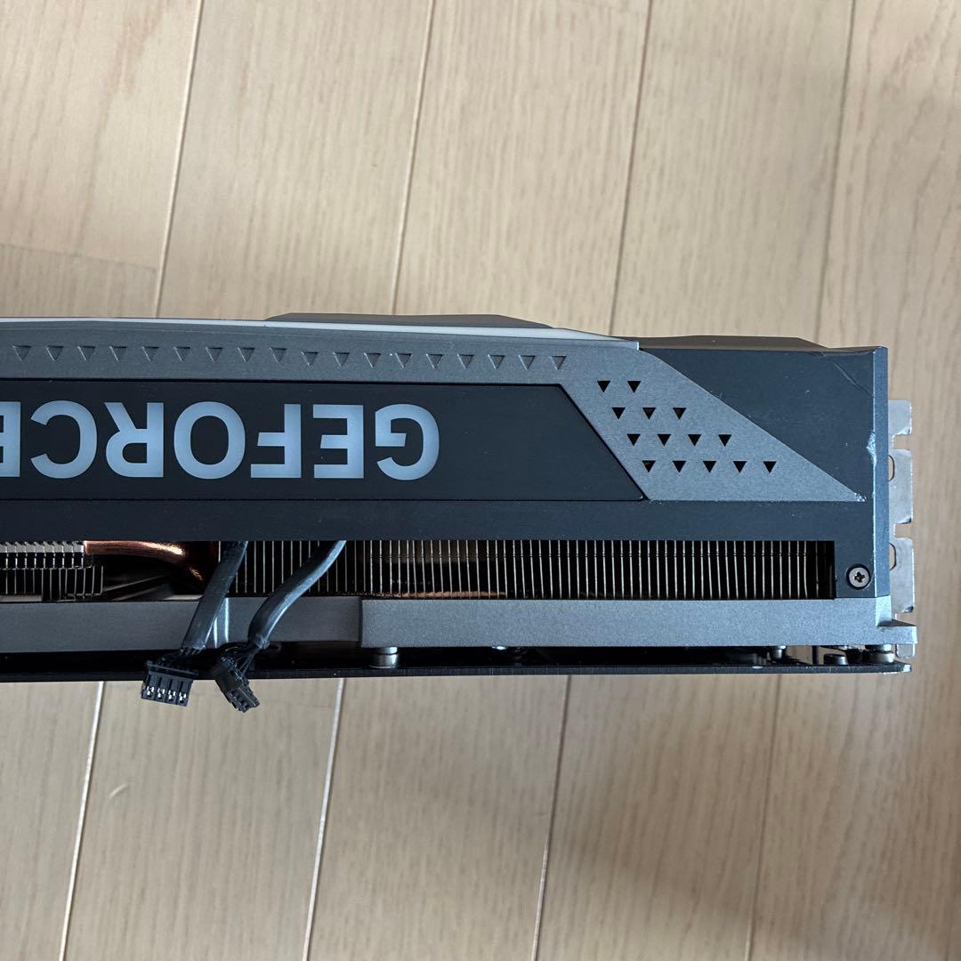 RTX 4090 ヒートシンク　ファン　バックプレート　ブラケット　LED