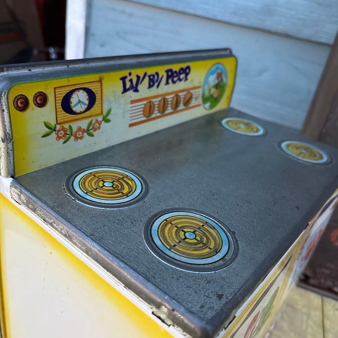 USA Vtg 1950-60s Wolverine Tin キッチンストーブ
