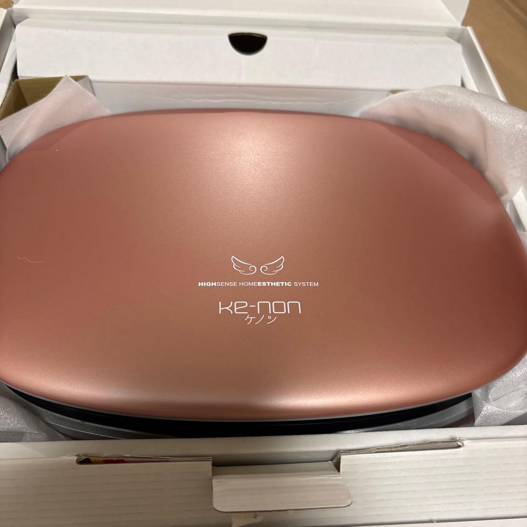 【美品】KE-NON v8.6 ケノン 光脱毛器/ピンクゴールド