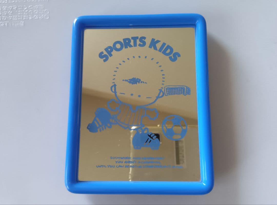 【昭和】〈美品〉[おもひで]SPKスポーツパブミラー　　 サッカー　激レア