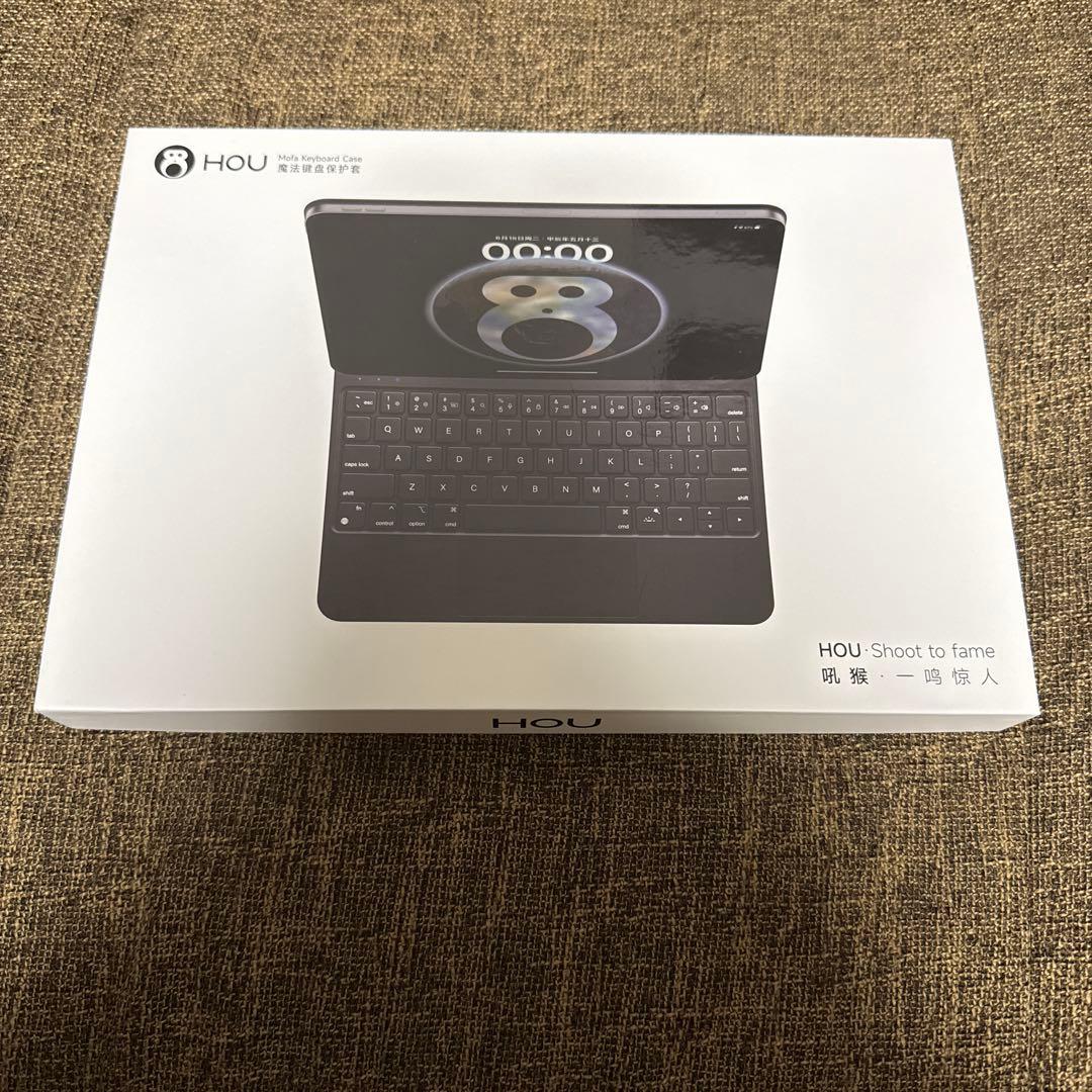 HOU iPad 11 (A16)/10 用 磁気キーボードケース【2回使用】