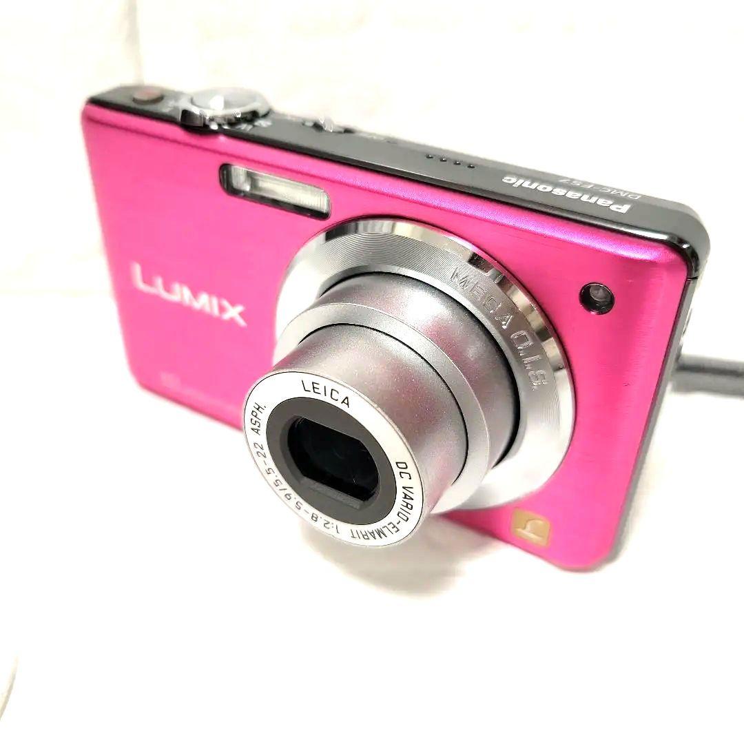 【訳あり・動作品】 パナソニック LUMIX DMC-FS7 ピンク