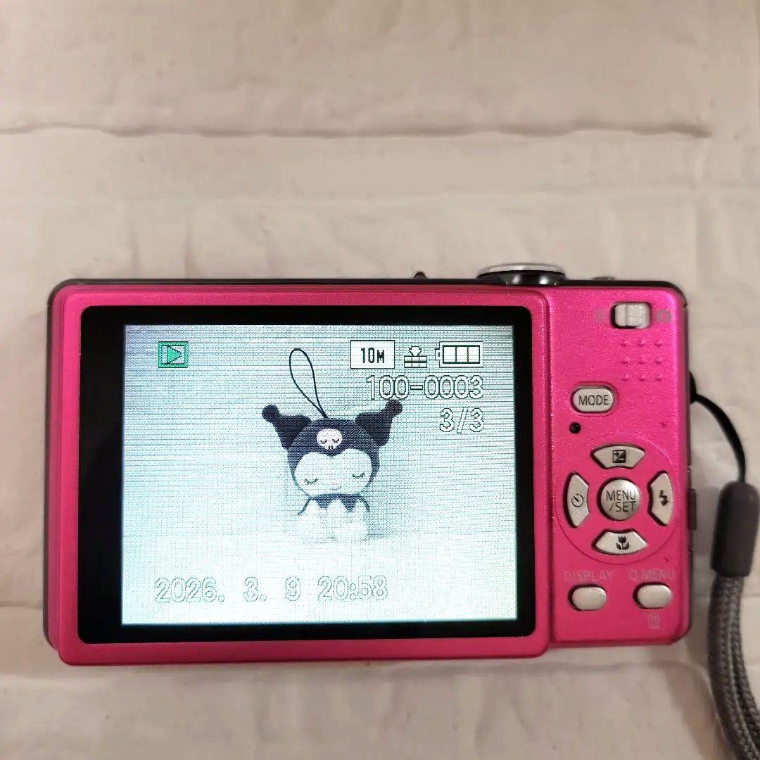 【訳あり・動作品】 パナソニック LUMIX DMC-FS7 ピンク