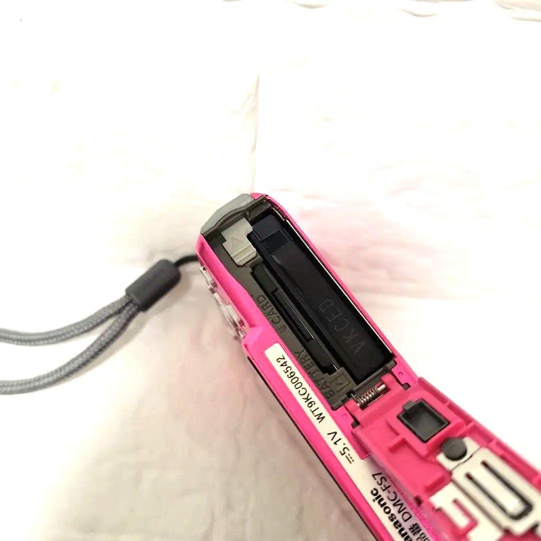 【訳あり・動作品】 パナソニック LUMIX DMC-FS7 ピンク