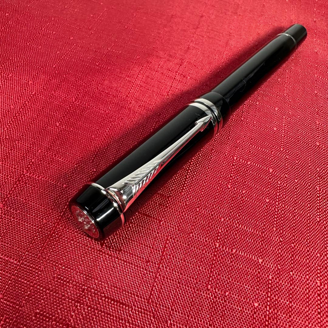 らじ パーカー デュオフォールド 18金 万年筆 PARKER 新品