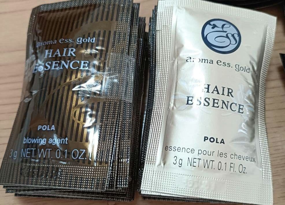 POLA アロマエッセゴールド ヘアエッセンス 3g168個
