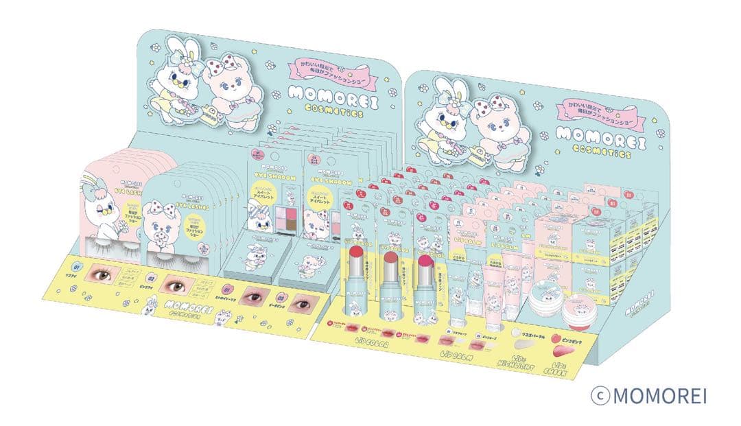 MOMOREI COSMETICS 11点セット ポシェット ステッカー付き
