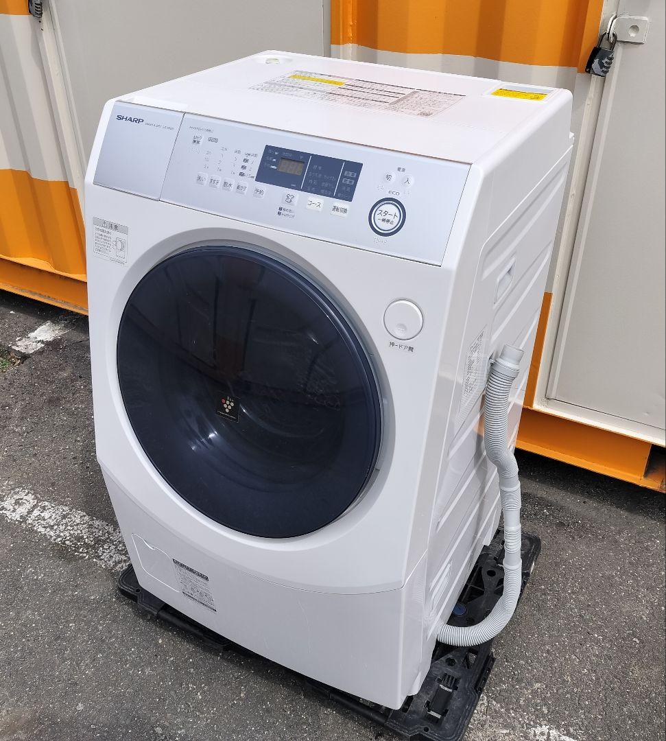シャープ ドラム洗濯乾燥機 [洗濯10kg /乾燥6.0kg] ES-H10D
