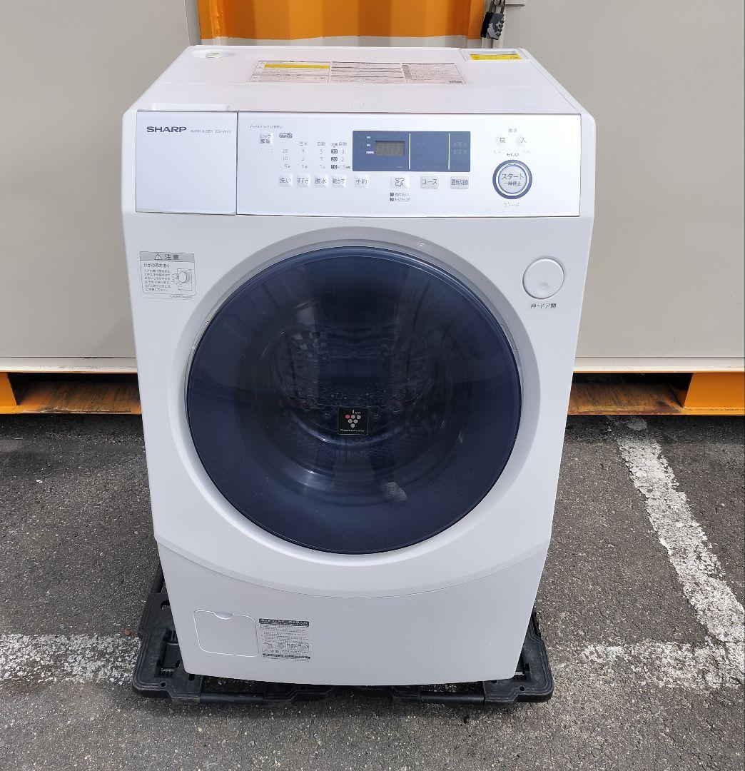 シャープ ドラム洗濯乾燥機 [洗濯10kg /乾燥6.0kg] ES-H10D