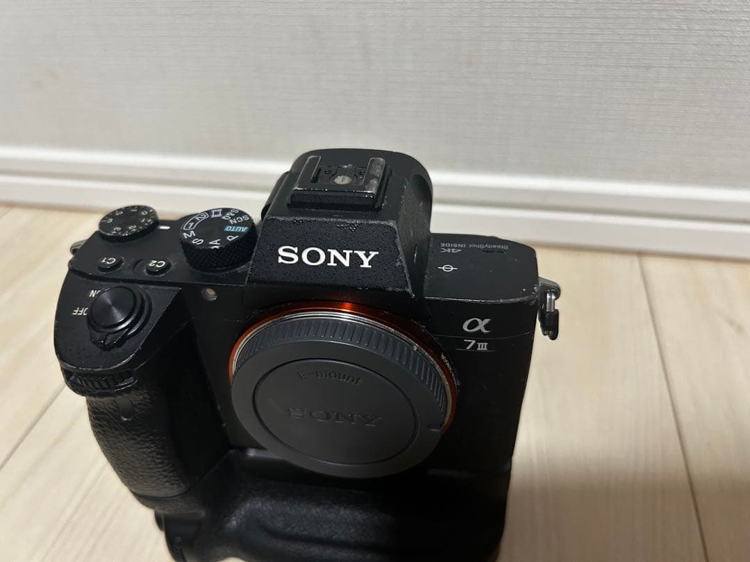 SONY α7III ILCE-7M3 本体 付属品 縦クリップ