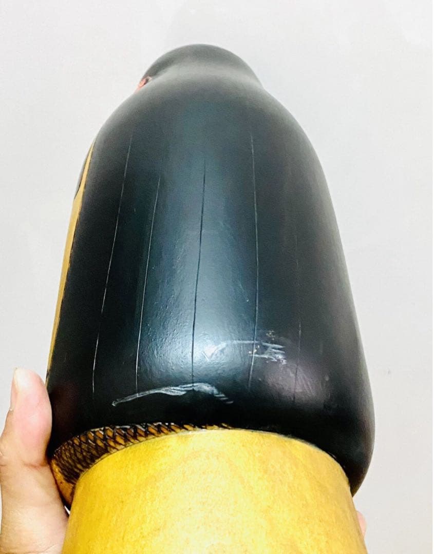 中古　こけし　特大　木製　人形　伝統　骨董品　コレクション　伊之介　45cm