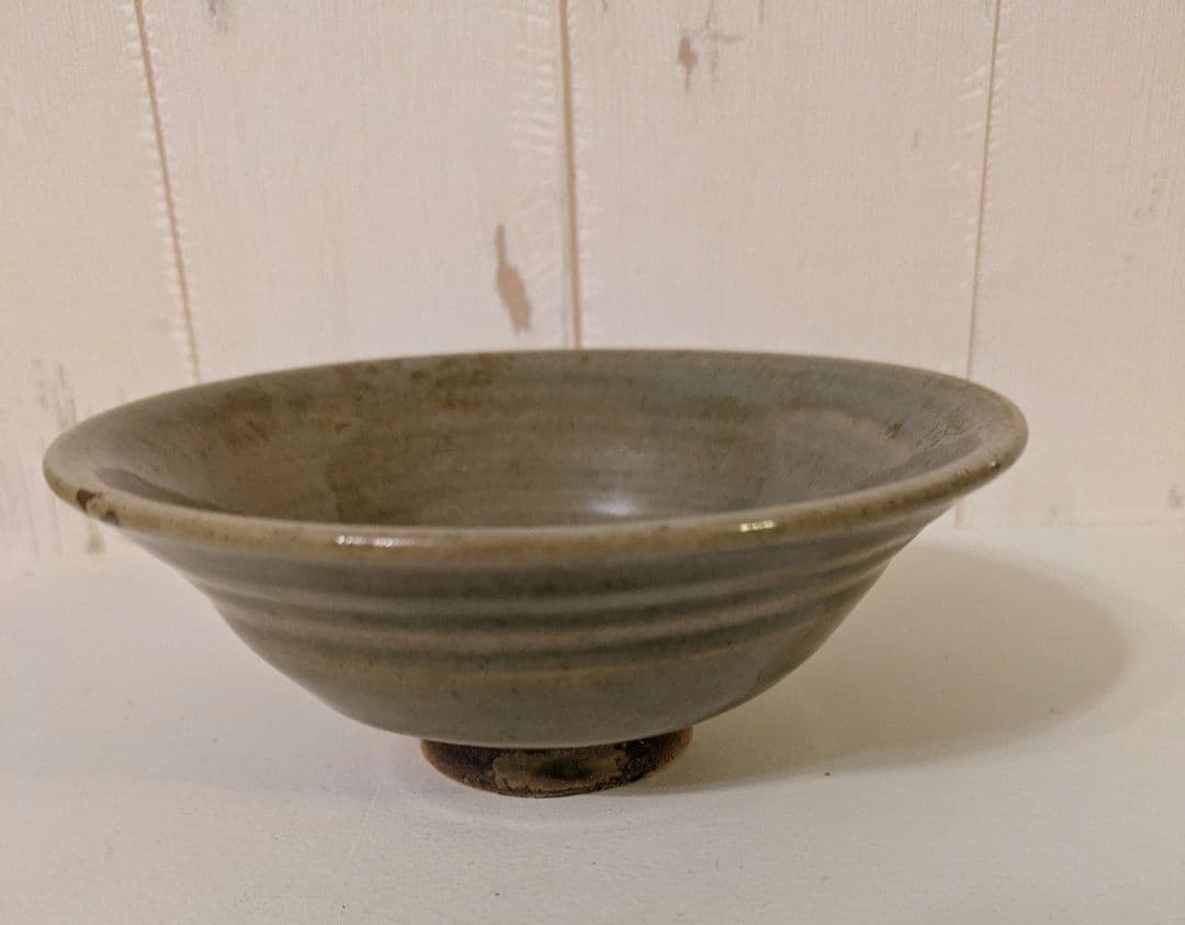赤膚山元窯　古瀬堯三作　水指　茶碗　セット　抹茶茶碗　茶道具