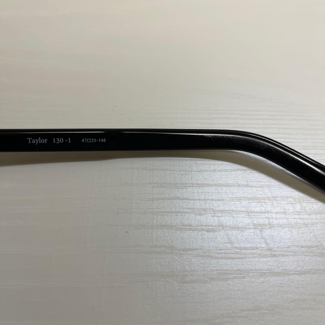 CASU eyewear Taylor 130-1 ブラック