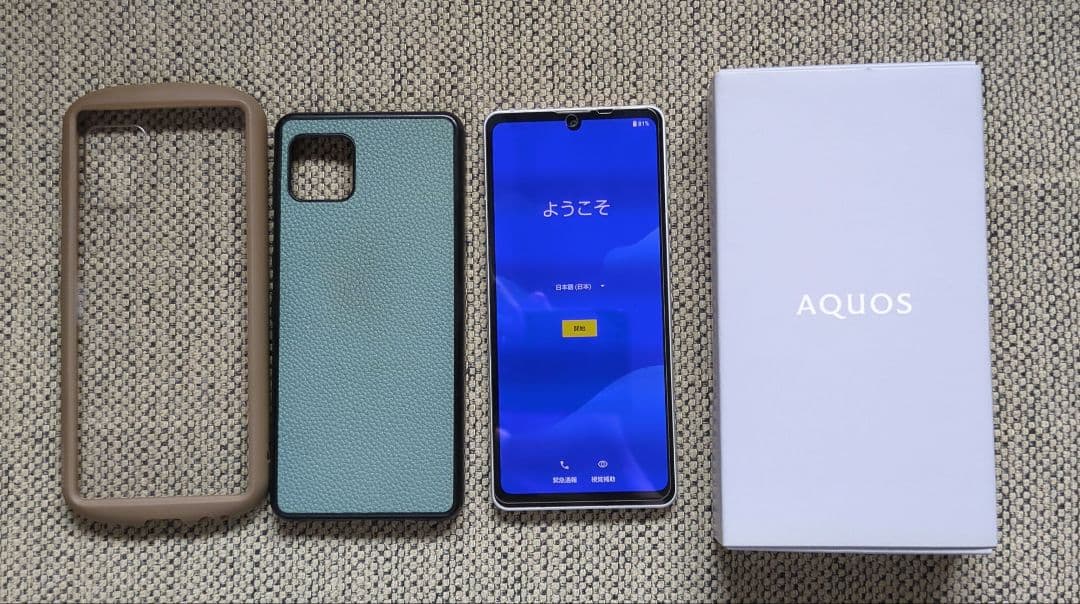 AQUOS sense6 SH-RM19 本体及び付属品 SIMフリー