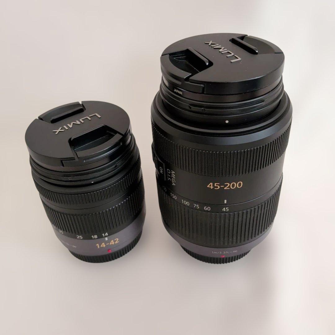 LUMIX G VARIO DOUBLE LENS KIT　G2 ブラック