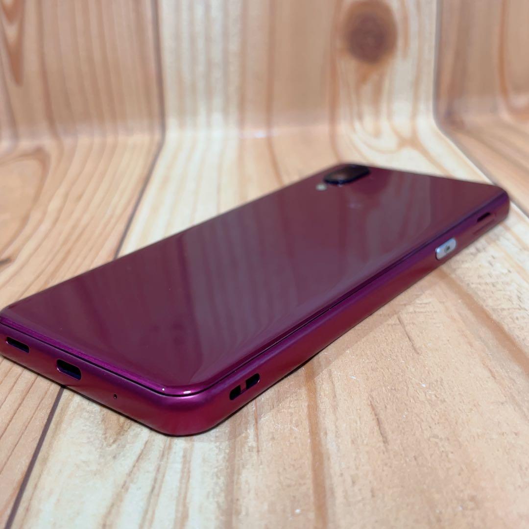 SIMフリー 本体 シンプルスマホ 7 64 GB 135 ワインレッド