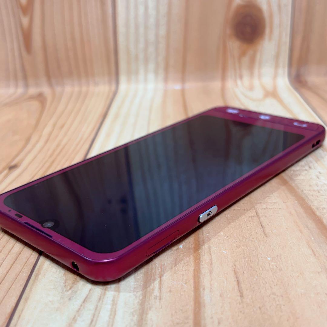 SIMフリー 本体 シンプルスマホ 7 64 GB 135 ワインレッド