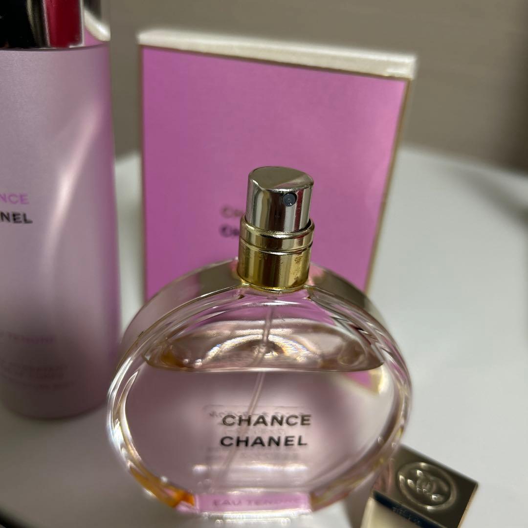 シャネル チャンス オードゥ パルファム50ml＆ボディ用乳液セット