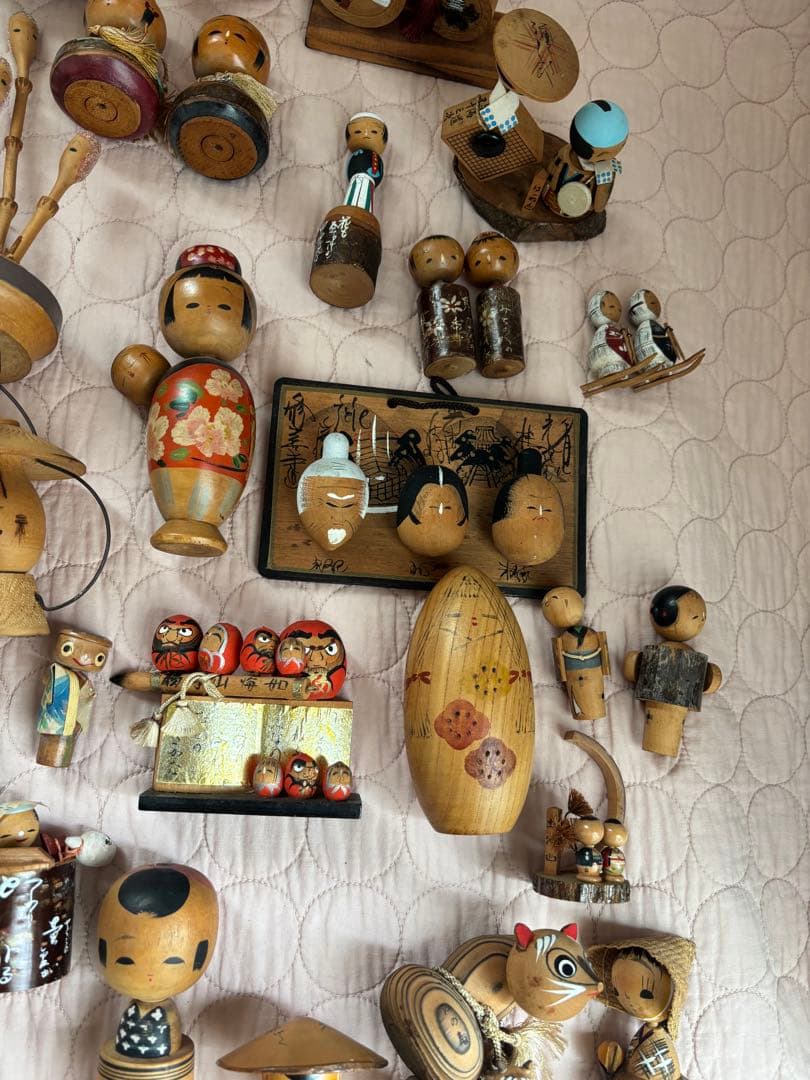 木製こけし　コレクション