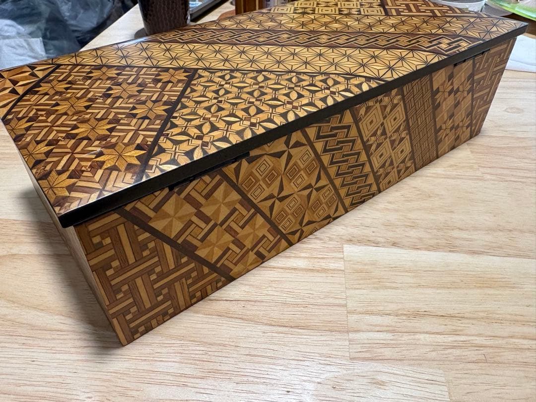美品 箱根寄木細工 ジュエリーボックス 宝石箱