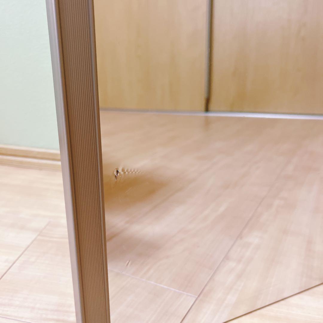 リフェクス割れない軽量な鏡45×120cmシャンパンゴールド