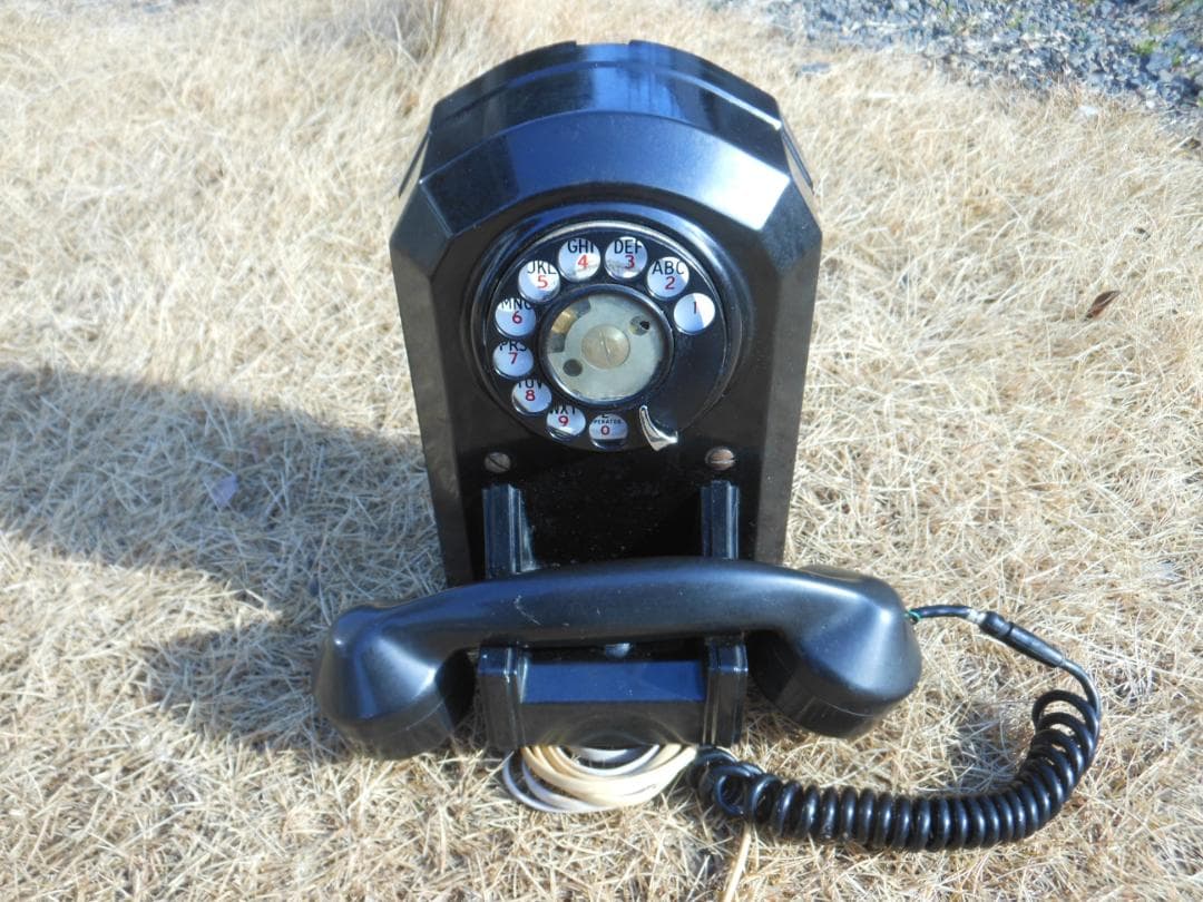 壁掛け電話機　ダイヤル式　オートメーション・エレクトリック AE50