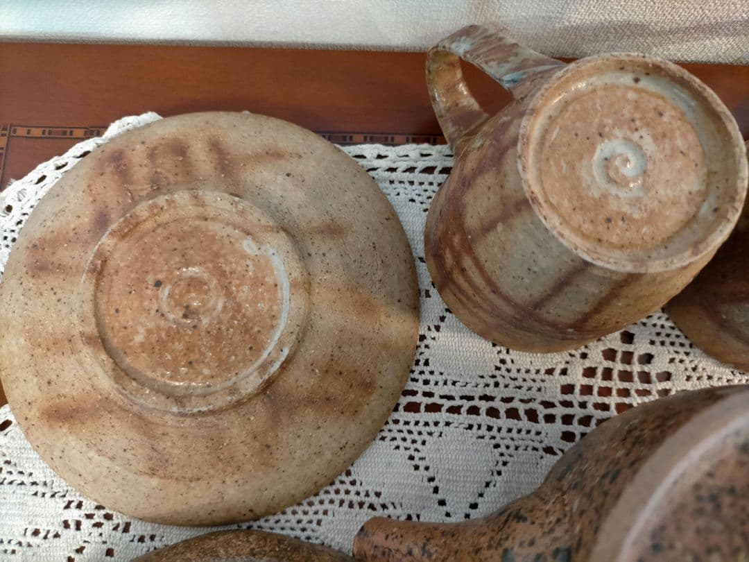陶器　ティー　コーヒー　セット