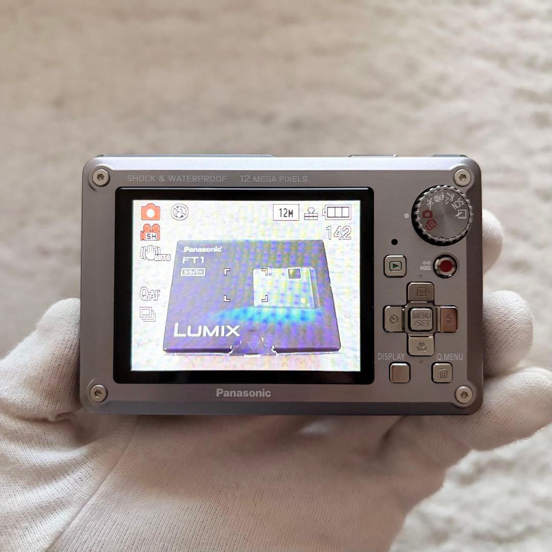 極上品【動作確認済】Panasonic パナソニック LUMIX DMC-FT1